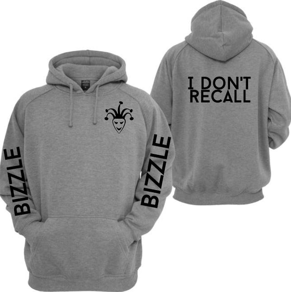 @NoXPressure Designs BIZZLE - I Don't Recall Grey Hoodie