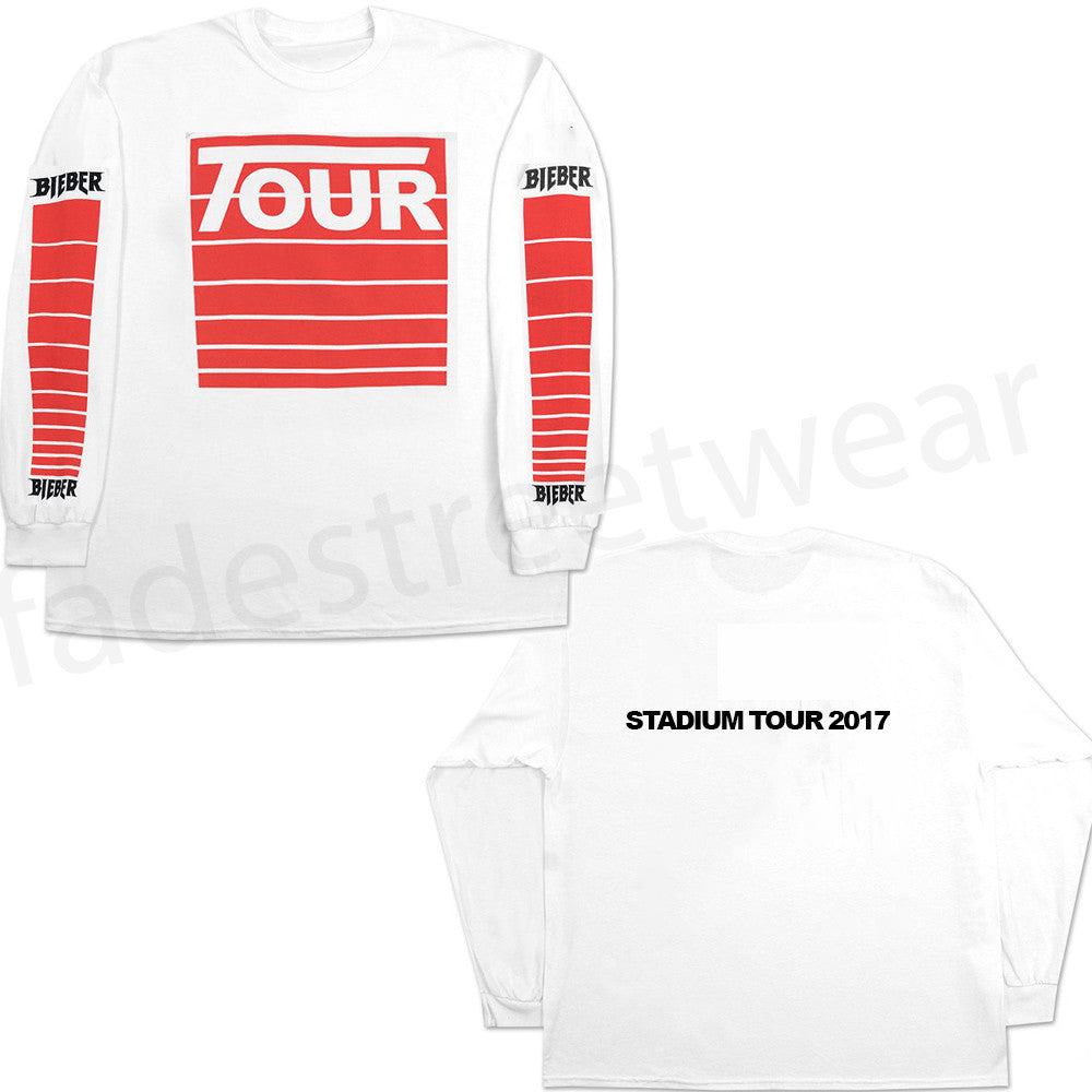 STADIUM Tour Moto - White long sleeve t-shirt