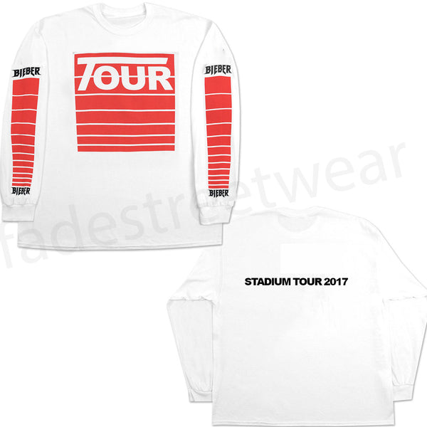 STADIUM Tour Moto - White long sleeve t-shirt