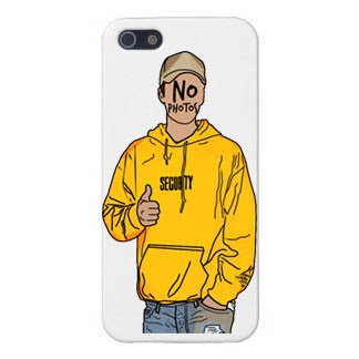 @NoXPressure designs - No Photos Justin Outline Phone Case