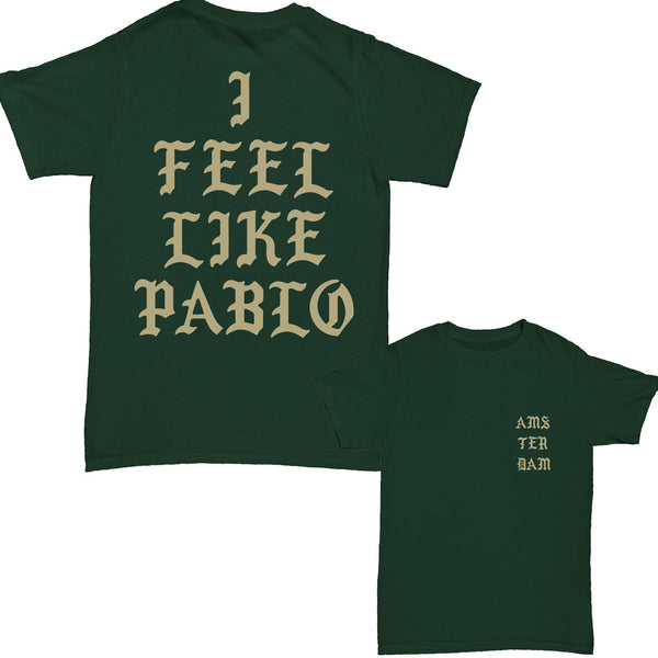 I Feel Like Pablo - Amsterdam TLOP Green Short Sleeve t-shirt