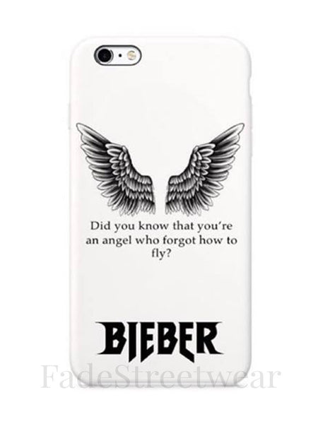 JERRYSCROWN design -Angel Wings Quote Phone Case