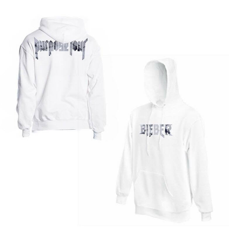 ATLBIEBUR designs Purpose Tour Marble White Hoodie