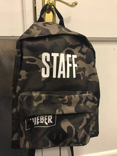 STAFF Bieber Camo Backpack