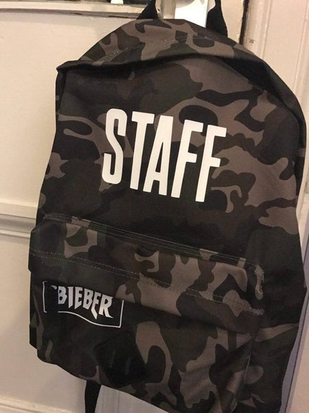 STAFF Bieber Camo Backpack