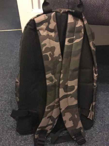 STAFF Bieber Camo Backpack