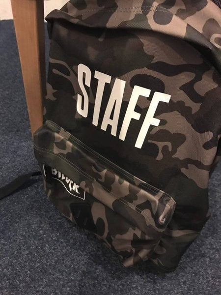 STAFF Bieber Camo Backpack