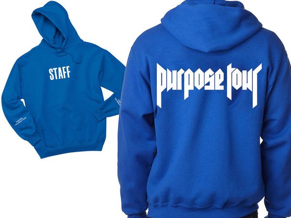 STAFF Purpose The World Tour - Royal BlueHoodie