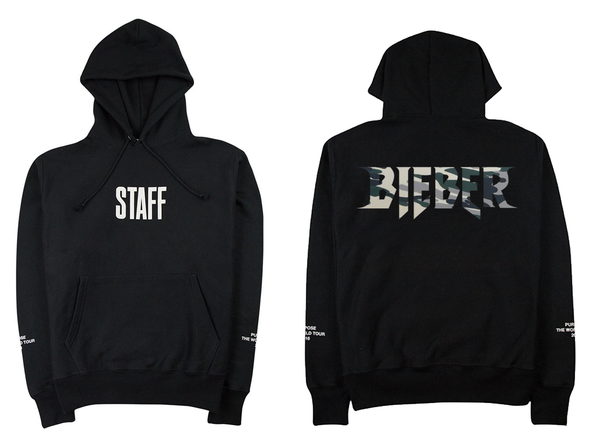 STAFF Purpose Tour Camo - Black Hoodie