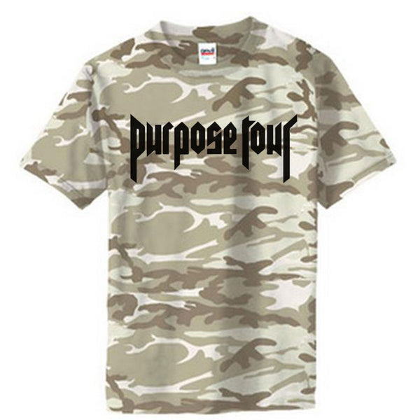 Purpose Tour Camouflage Camo Short Sleeve t-shirt