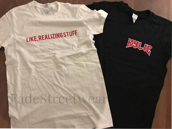 Kylie & Realizing Combo T-Shirt Set