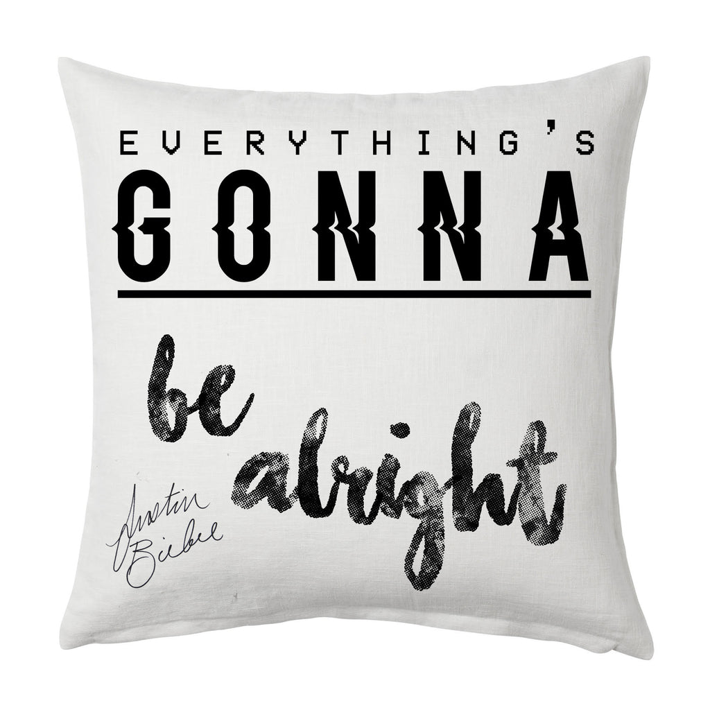 Everything's gonna be alright Throw Cushion