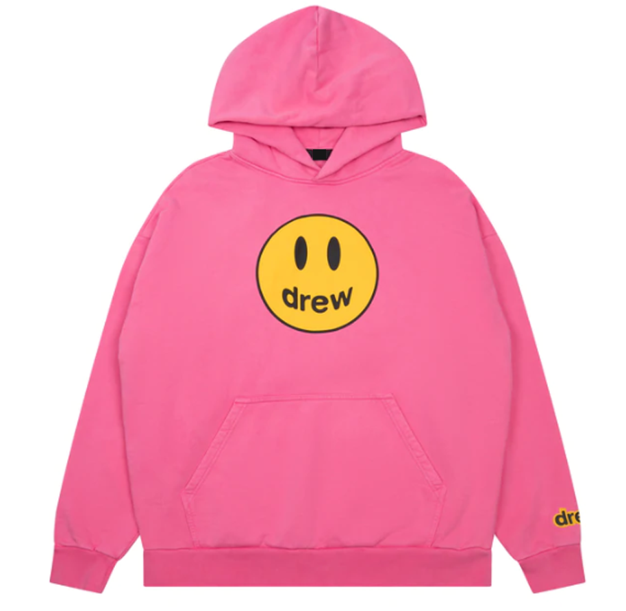 DREW Mascot Hoodie - HOT PINK