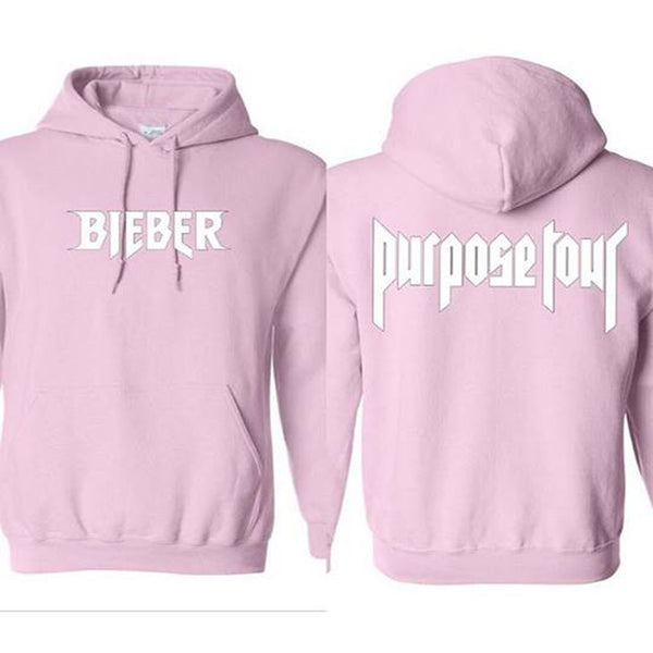 1.3.12.56 designs Purpose Tour baby pink Hoodie