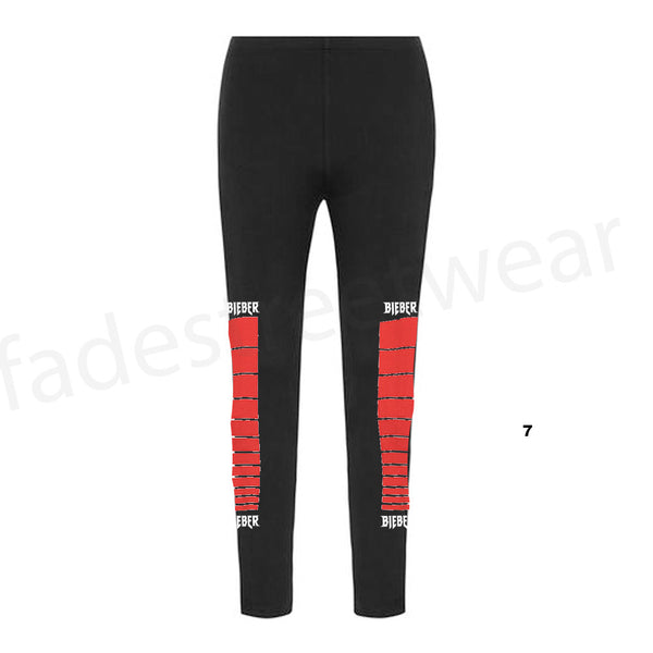 STADIUMS Tour Moto - Ladies Black Leggings Yoga Pants