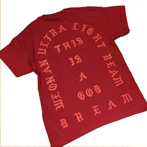 Ultralight Beam TLOP Red Short Sleeve t-shirt