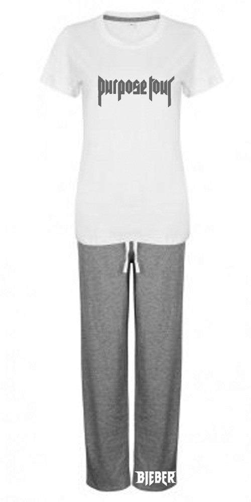 Purpose Tour Pjs, lounge wear - t-shirt & trouser set!