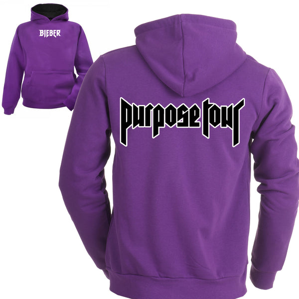 Purpose Tour - Purple Hoodie