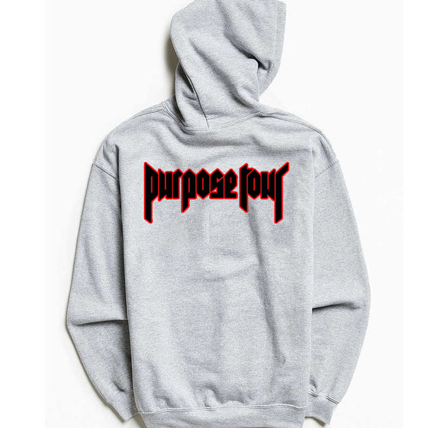 STAFF - Purpose Tour Grey Hoodie