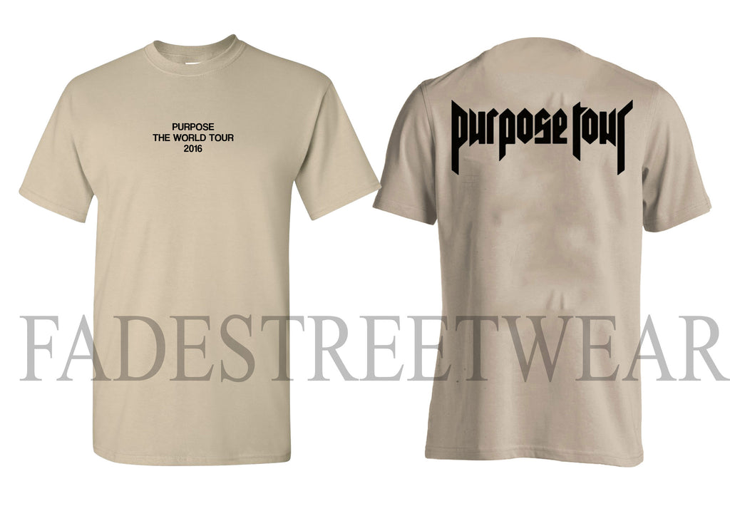 Purpose The World Tour Sand Short Sleeve t-shirt