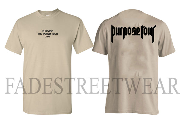 Purpose The World Tour Sand Short Sleeve t-shirt