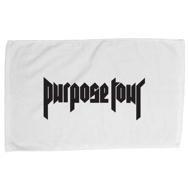 White Purpose Tour Bath Towel