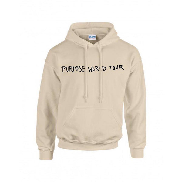 Royal.Bizzle designs Purpose World Tour Sand Hoodie