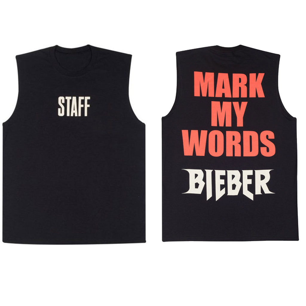 Bigger Than Satan Black Sleeveless Tank Shirt