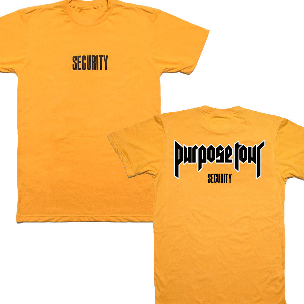 Security Gold Short Sleeve t-shirt