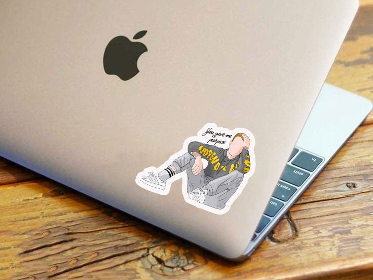 You Give Me Purpose Justin Sticker