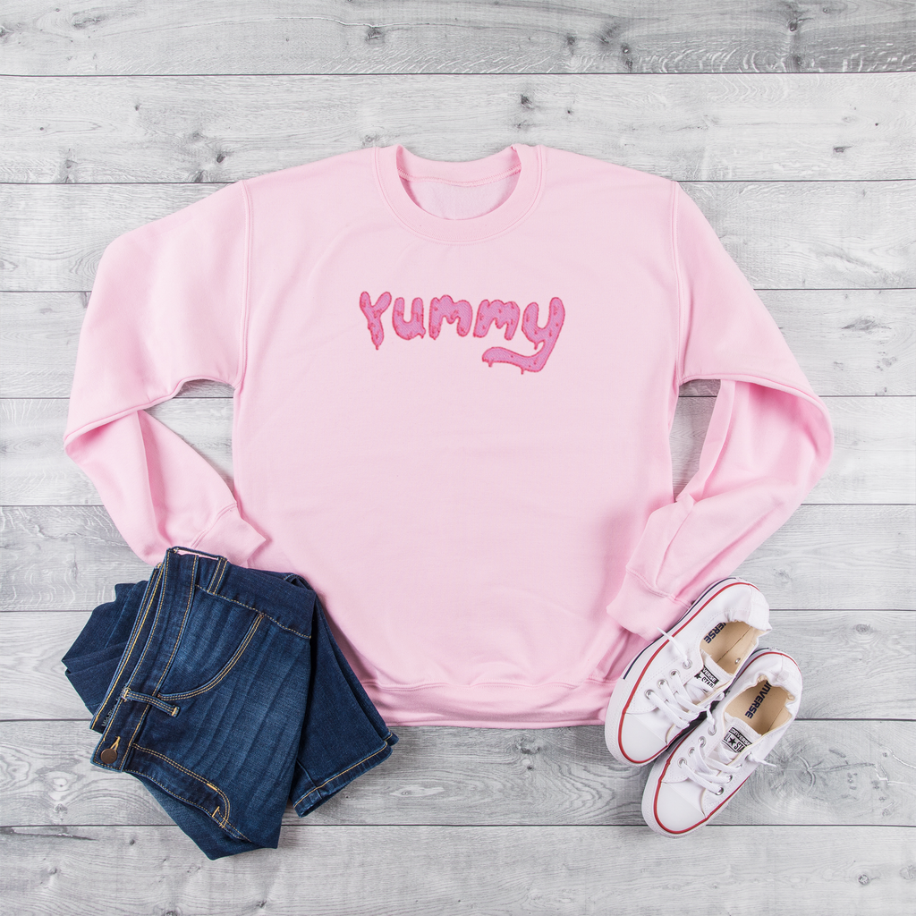 Yummy design - Baby Pink Sweater